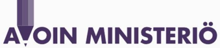 avoimen ministeriön logo avoimen ministeriön logo